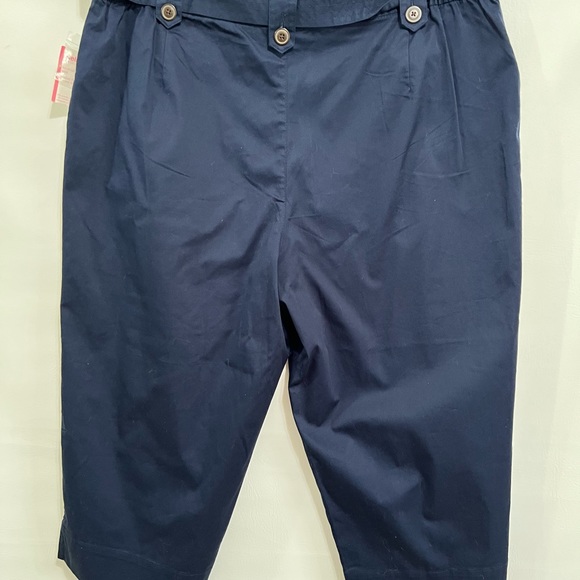White Stag ankle capri NWT sz 16W plus size blue - Picture 9 of 14